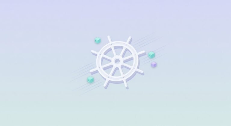 Gouvernail Kubernetes plat avec cubes multicolores - Replication Controller